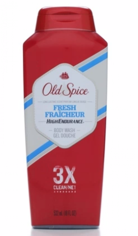 Old Spice High Endurance Pure Sport Body Wash (800x800), Png Download