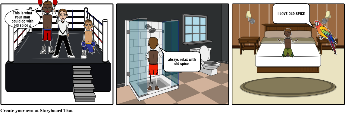 Old Spice - Cartoon (1164x385), Png Download