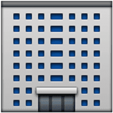 Free Png Ios Emoji Office Building Png Images Transparent - Emoji Office (480x502), Png Download