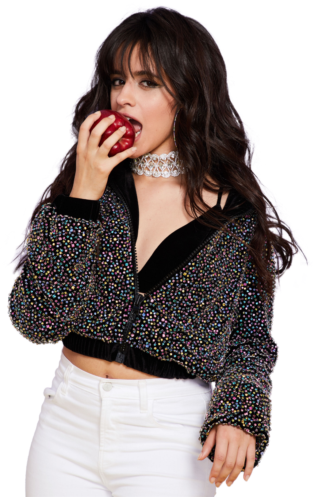 Report Abuse - Camila Cabello Photoshoot Denim (1024x1619), Png Download