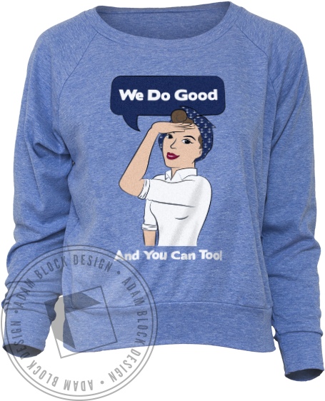 Delta Gamma Rosie Do Good Raglan - Girl (464x585), Png Download