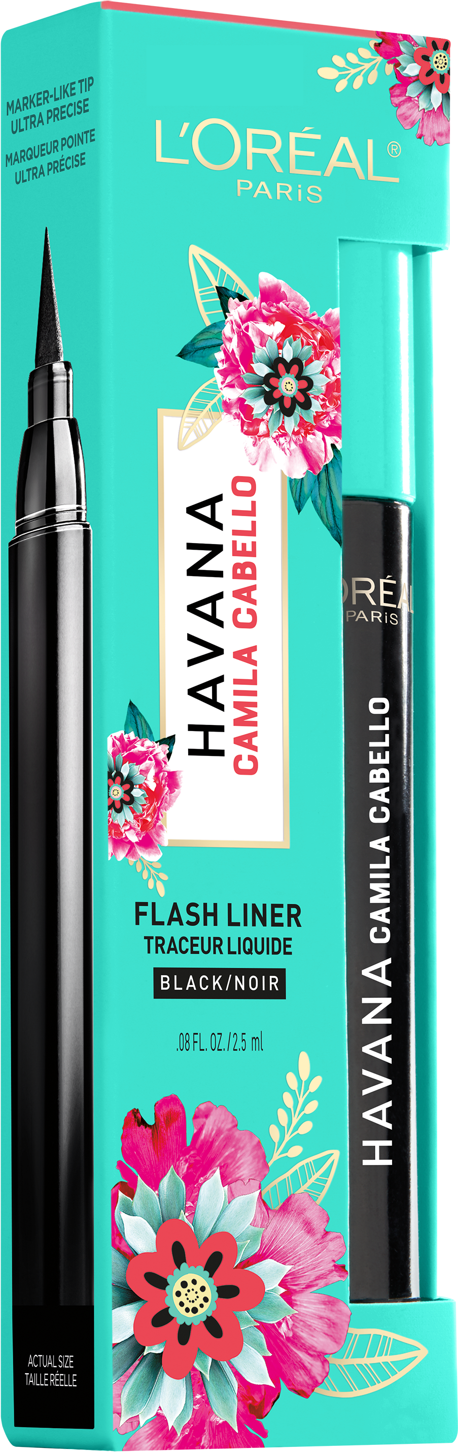 L'oreal Paris X Camila Cabello Flash Liner - L Oreal Men Expert (1100x3000), Png Download