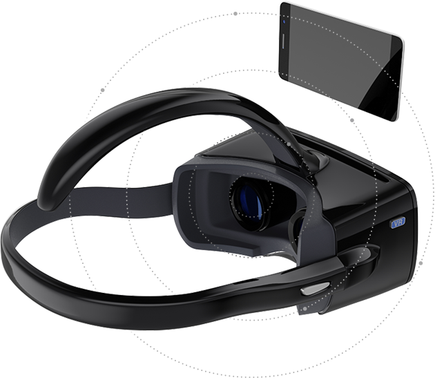 Vr Top Img - Virtual Reality Headset (630x550), Png Download