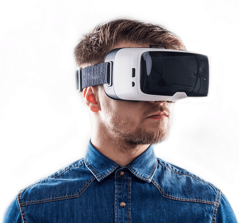 Virtual Reality Development - Virtual Reality Png (831x792), Png Download