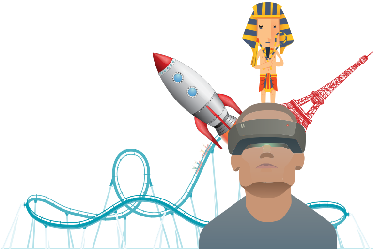 Will Virtual Reality Transform Education - Virtual Reality Clipart Png (770x513), Png Download