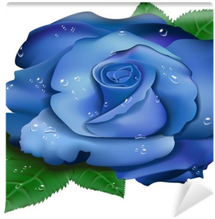 Hd Beautiful Blue Rose (400x400), Png Download