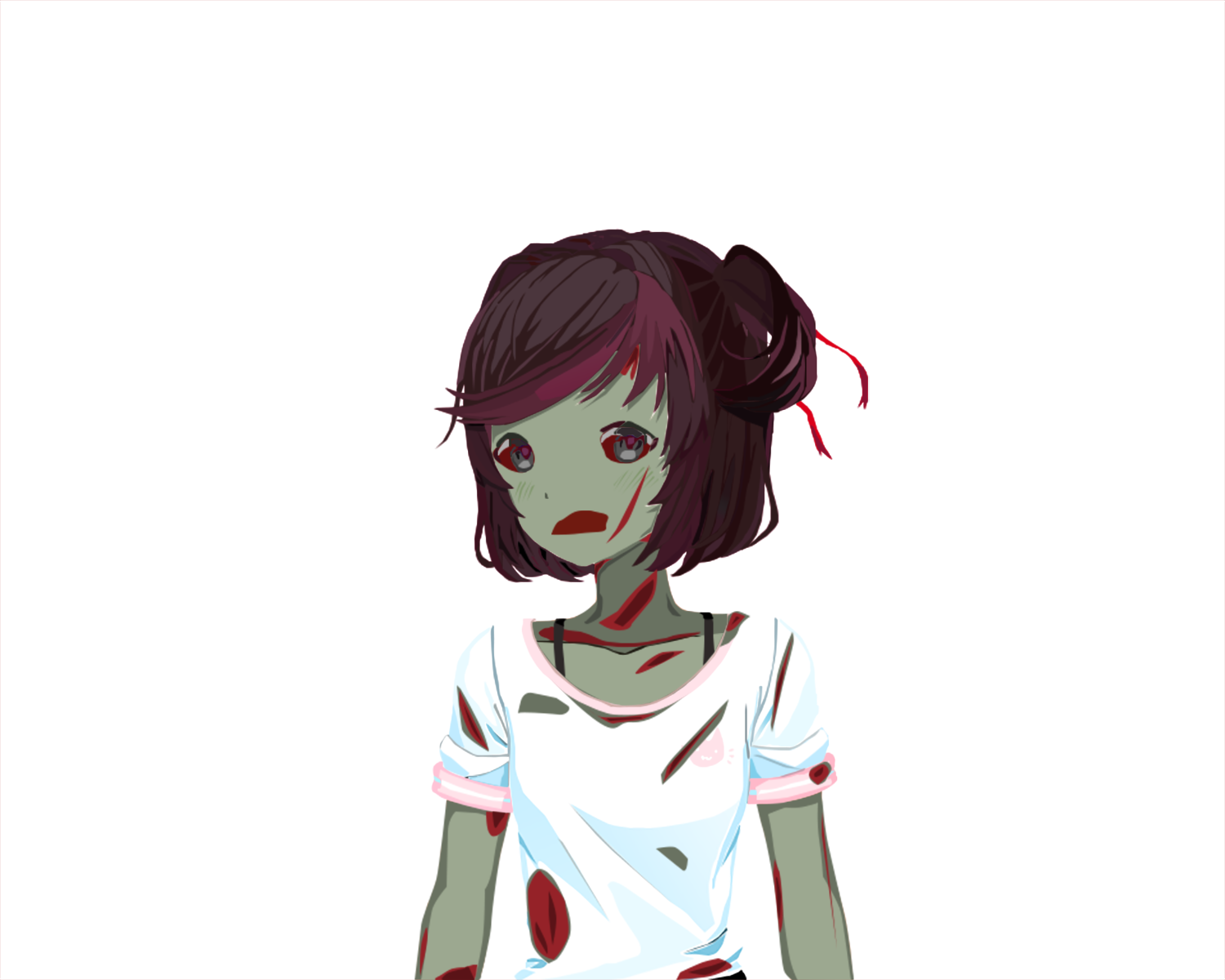 Edited Mediadoki Doki Zombie Club - Doki Doki Zombie Club (1500x1200), Png Download