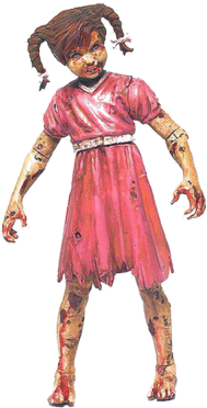 Twd Zombie Girl - Mcfarlane Toys Walking Dead Comic Series 2 Penny (305x480), Png Download