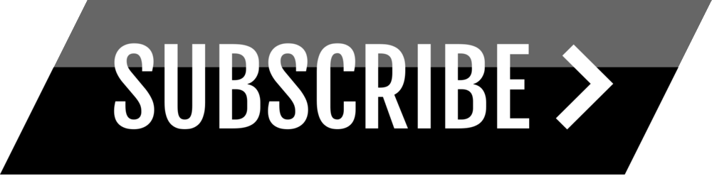 Free Sleek Black Youtube Subscribe Button By Alfredocreates - Black Youtube Subscribe Button (1000x248), Png Download