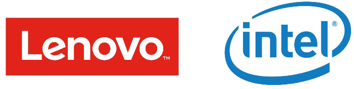 Lenovo Logo Png Image - Intel (768x217), Png Download