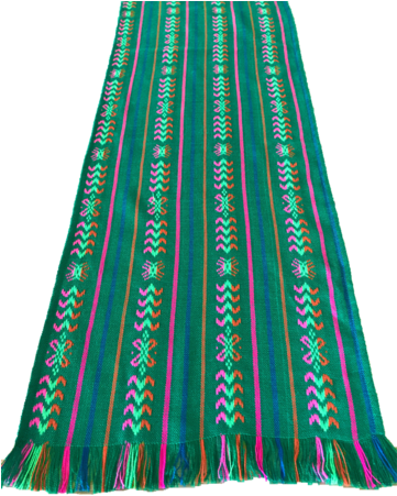 Mexican Fabric Table Runner - Textile (360x480), Png Download