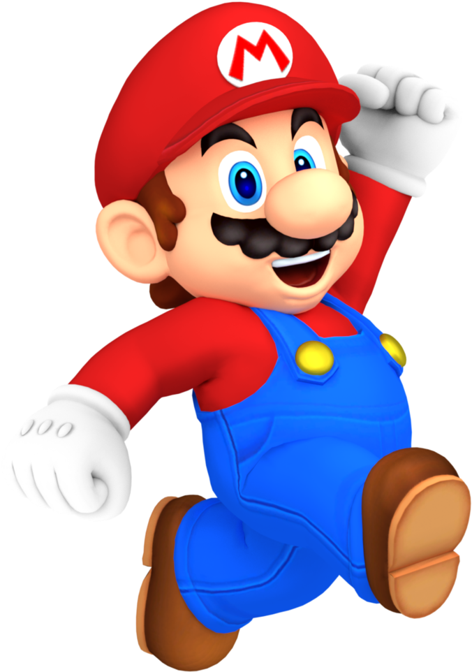 Mario Jumping Png Clip Art Stock - Mario And Sonic Emblems (808x988), Png Download