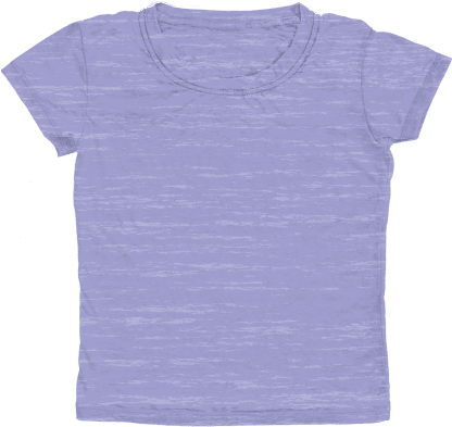 Burnout Lavender T-shirt - Active Shirt (415x415), Png Download