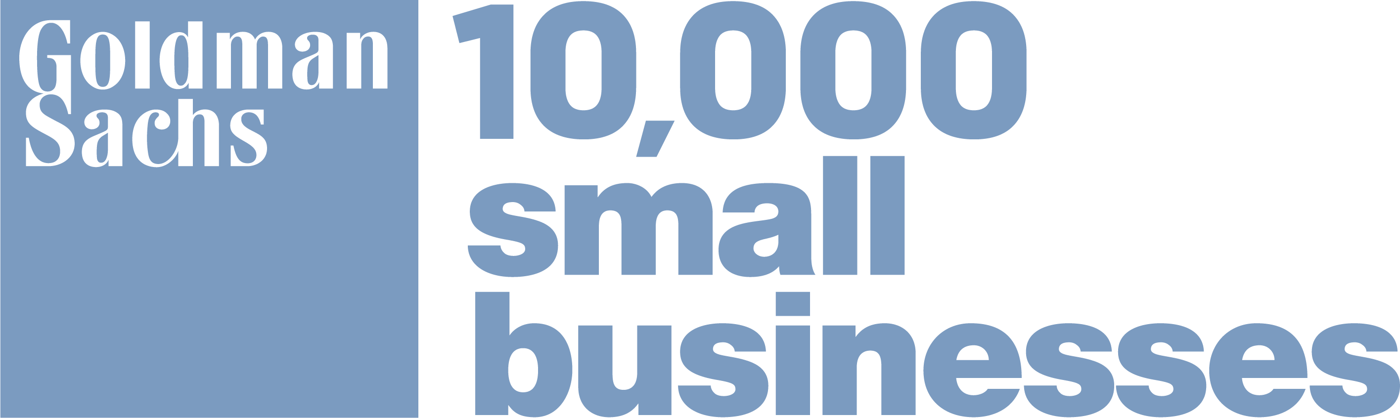 Goldman Sach 10000 Small Business Alumni (2831x846), Png Download
