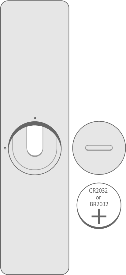 Remove The Battery From Your Apple Remote - Pila Control Apple Tv (420x900), Png Download