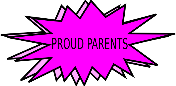 Proud Parents Clipart Png For Web (600x296), Png Download