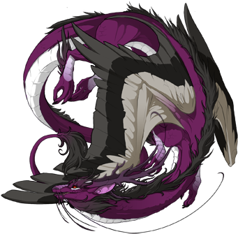 Tumblr N9hpmv5hzk1ssf71ao2 400 - Flight Rising Halloween Dragons (350x350), Png Download