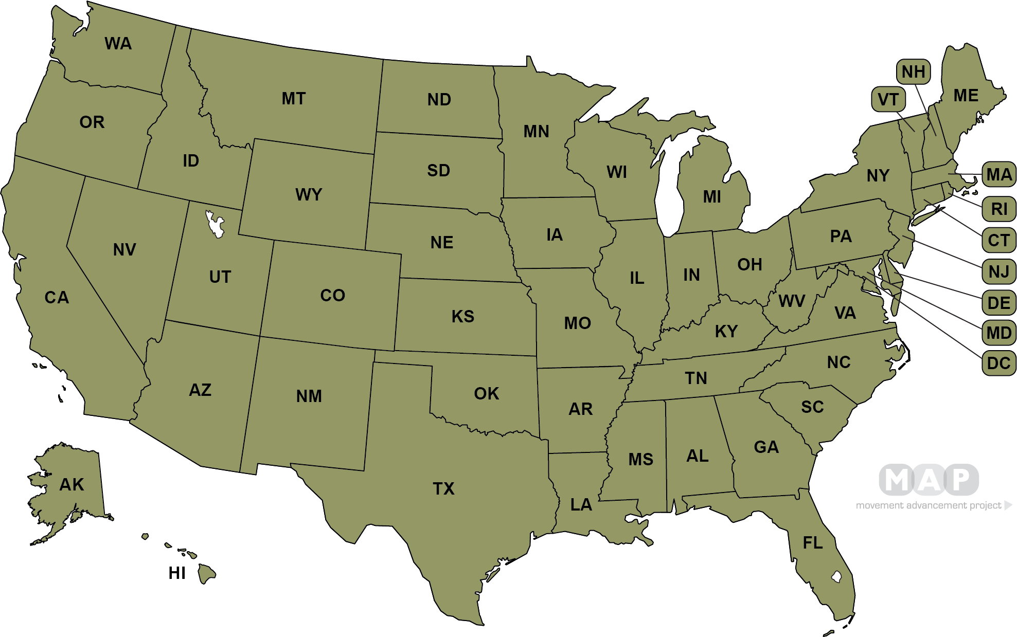 Giclee Painting: Watson's U.s.a. Map 1, 61x41cm. (1977x1239), Png Download