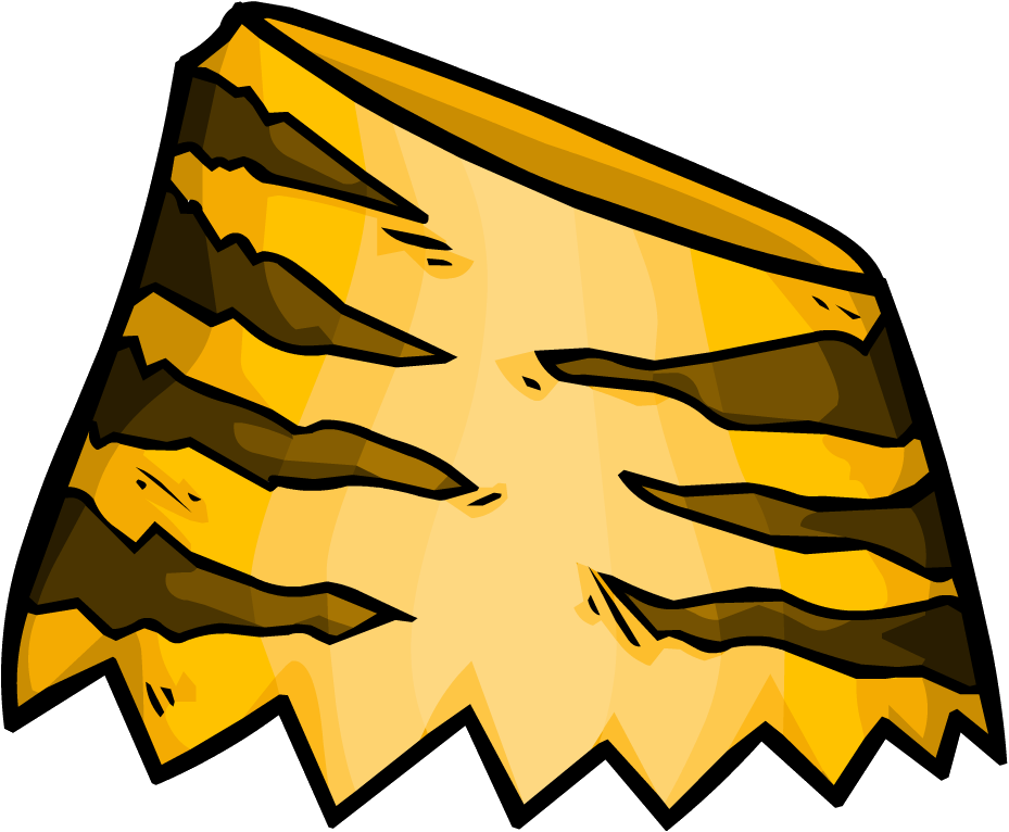 Tiger Cave Toga - Club Penguin Toga (929x766), Png Download
