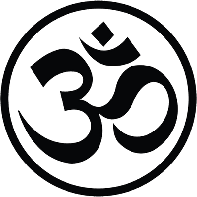 Mantra Om In A Circle - Aum Symbol (400x400), Png Download
