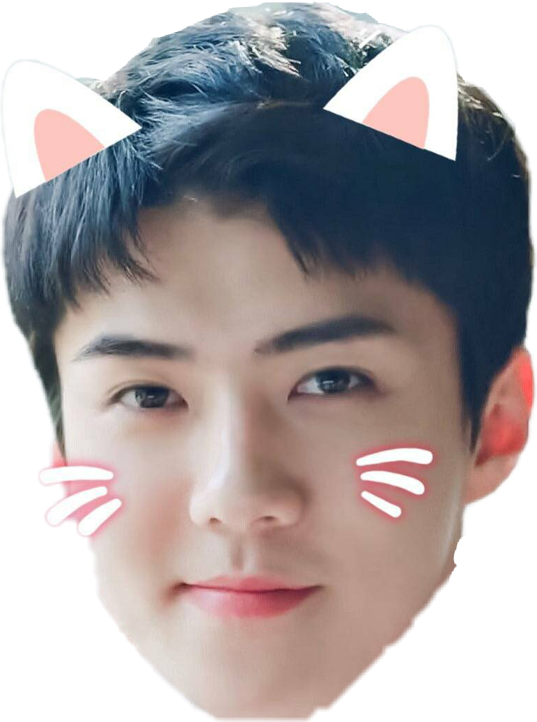 Sehun Exo Cute Oohsehun Sticker Linh Ling Png Exo Sehun - Sehun Cute Sticker (771x1036), Png Download