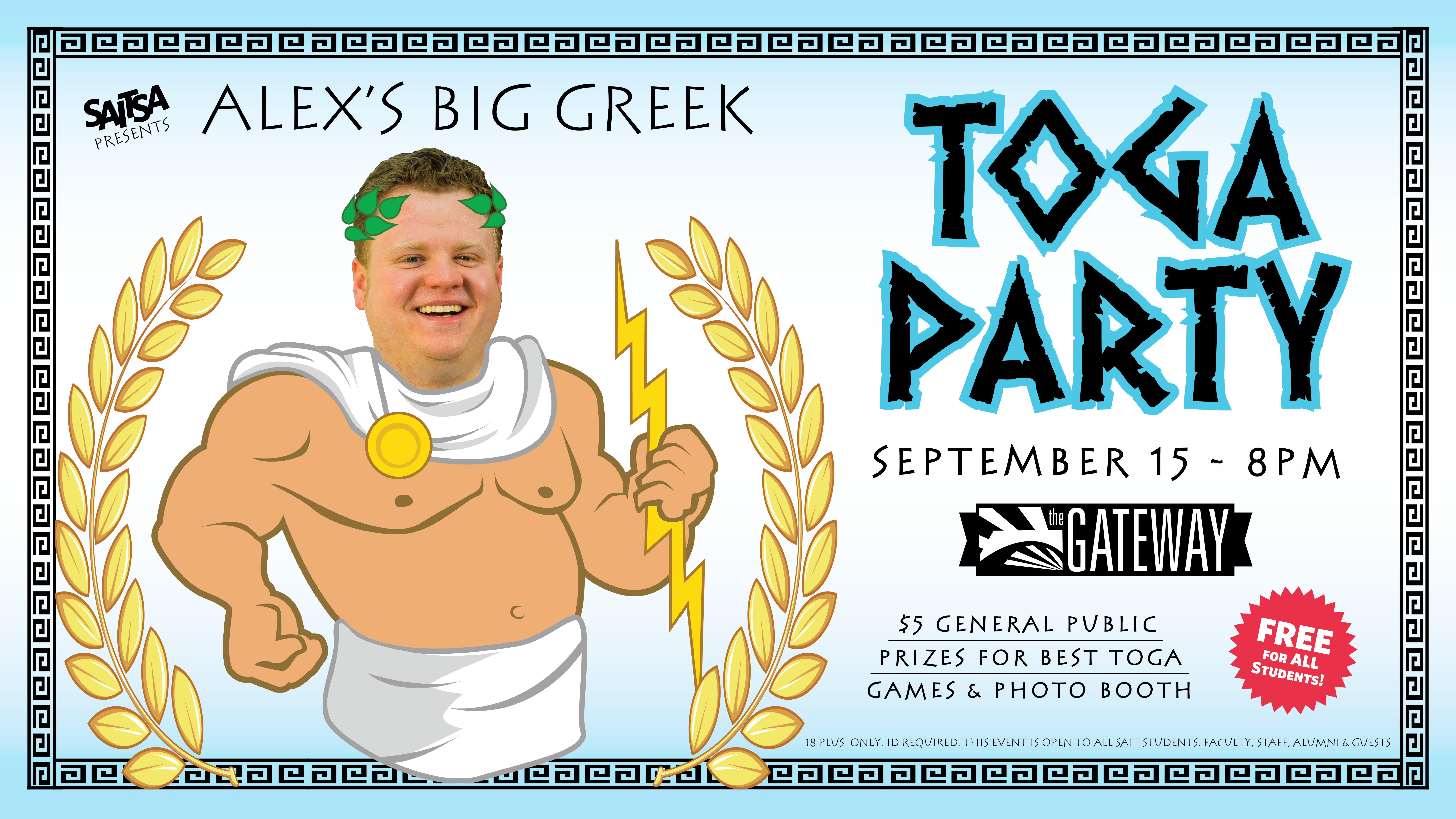 Toga Party (8000x4500), Png Download