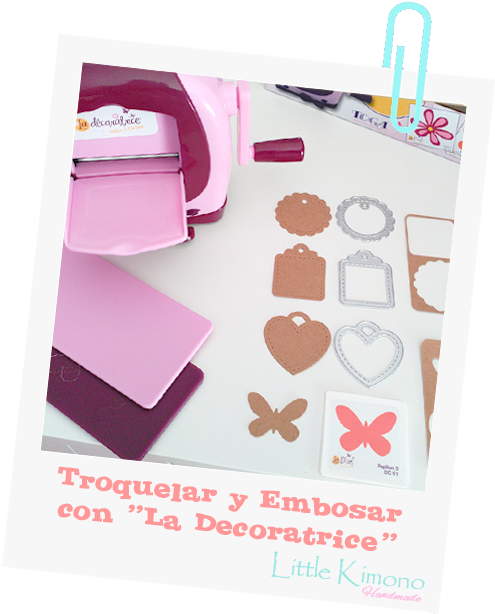 Troquelar Y Embosar Con La Décoratrice De Toga - Paper (630x626), Png Download