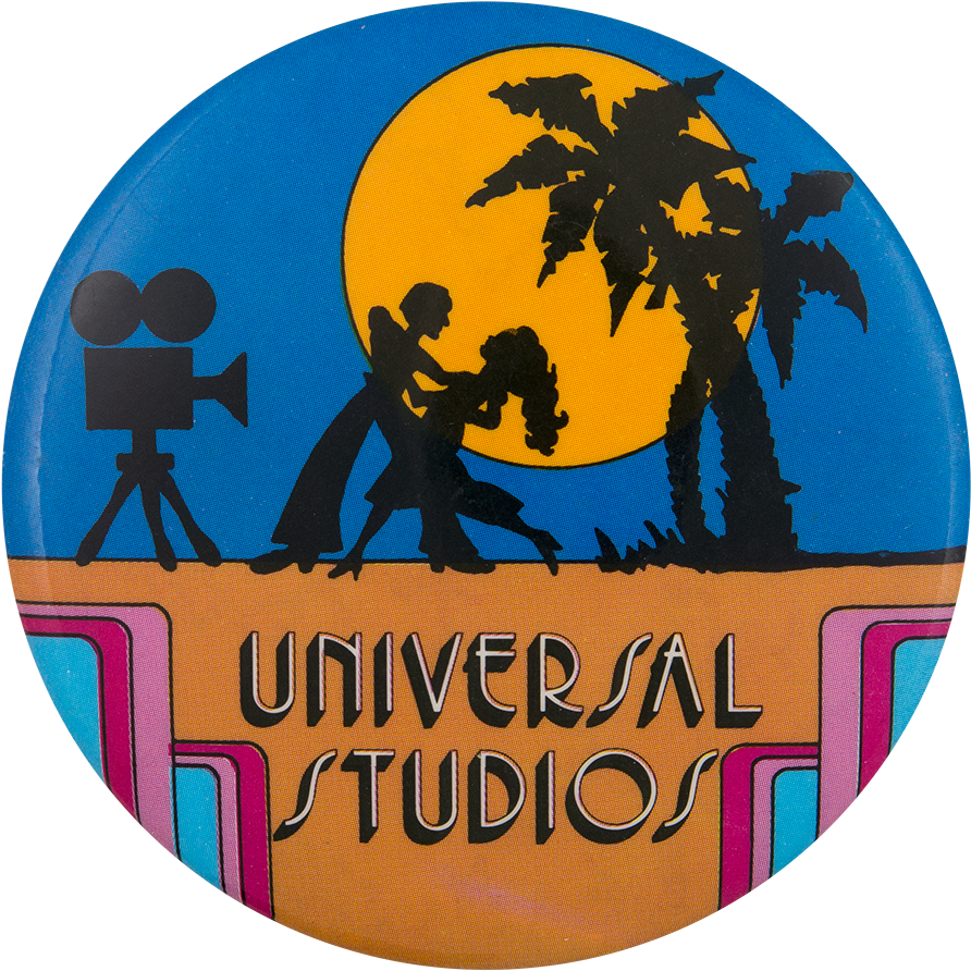 Universal Studios Entertainment Button Museum - Badge (1000x939), Png Download