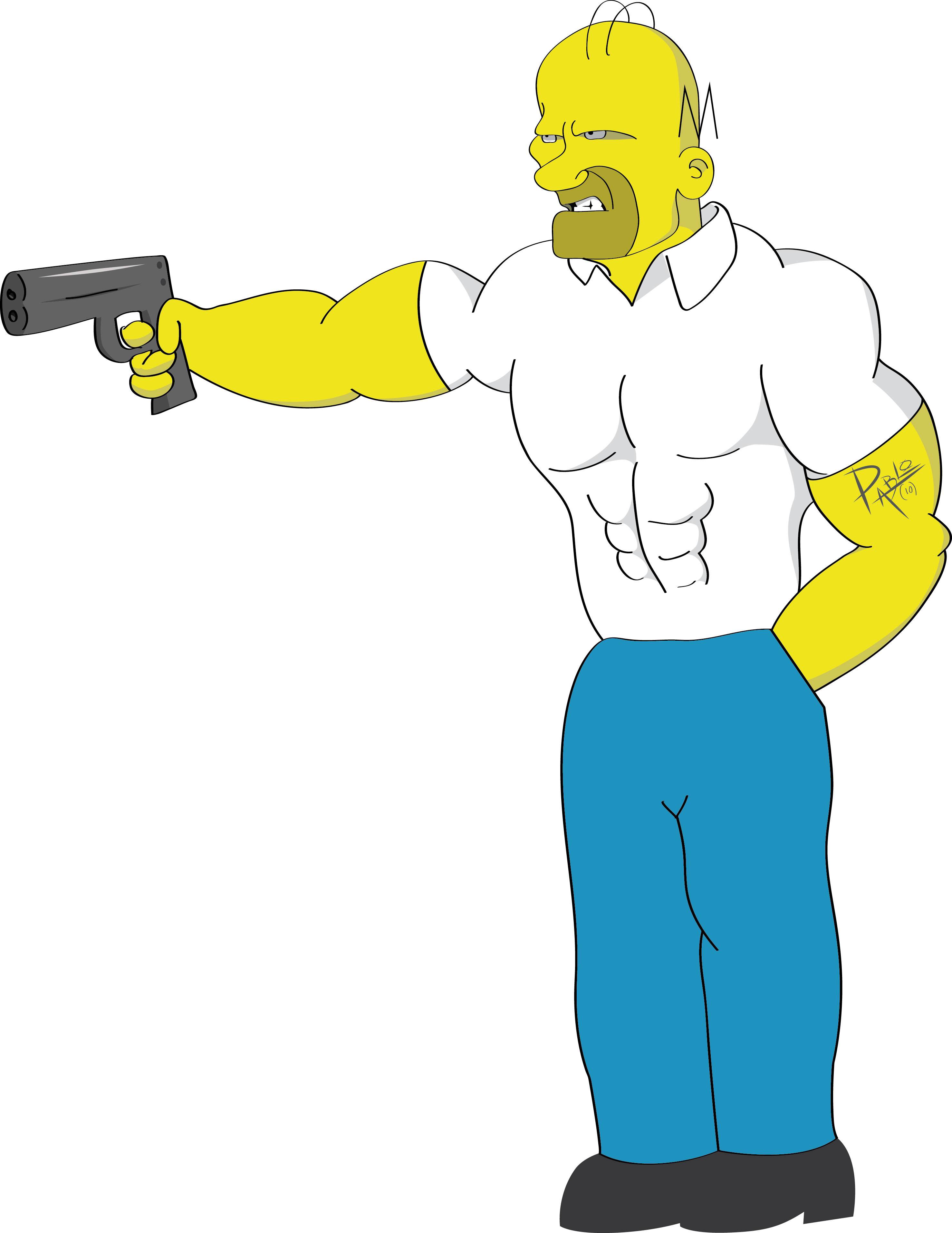 Download Y - Dibujos De Homero Simpson PNG Image with No Background -  