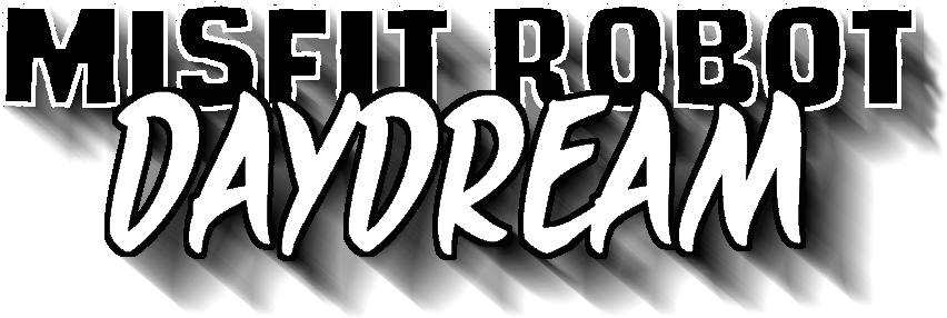 Misfit Robot Daydream - Action Figure (900x314), Png Download