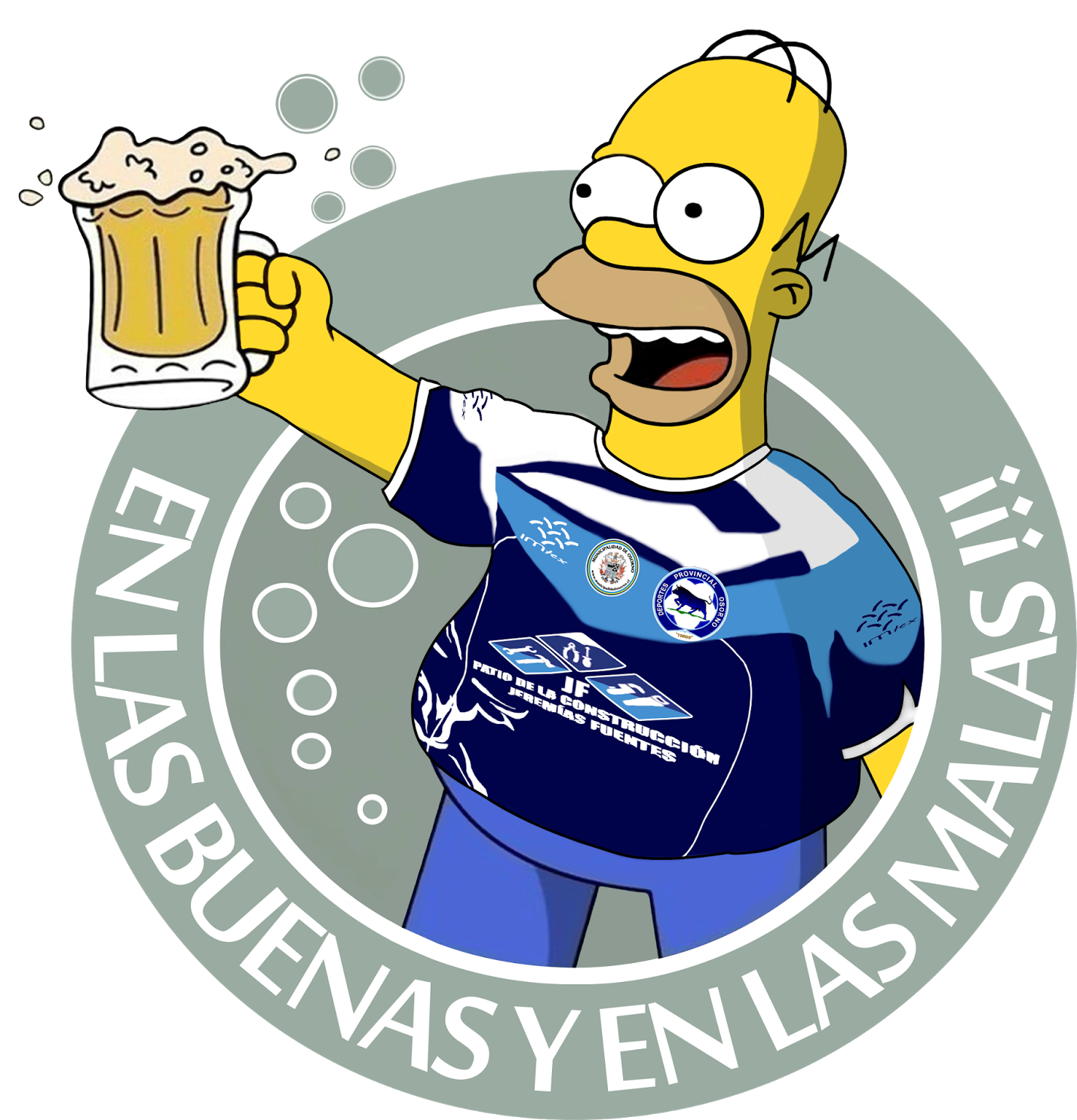 Homero Simpson-provincial Osorno - Homer Simpson Drinking Beer Art 32x24 Print Poster (1527x1600), Png Download