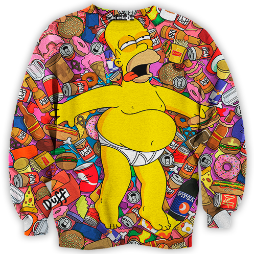 Sueter De Homero Simpson - Homer Simpson (497x497), Png Download