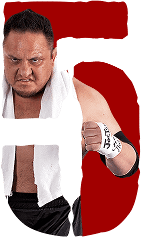 Samoa Joe - Amateur Boxing (1000x490), Png Download