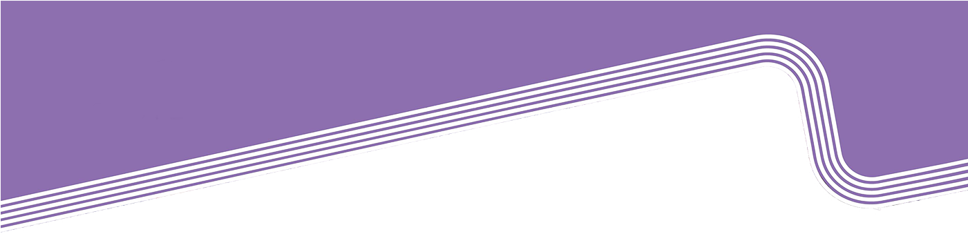 Purple Banner Top - Electric Blue (1400x407), Png Download