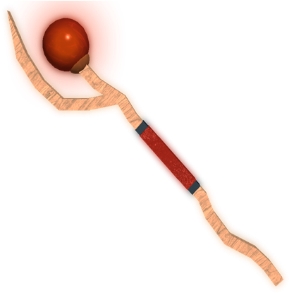 Fire Blast Staff V2 - Sonoran Coral Snake (420x420), Png Download