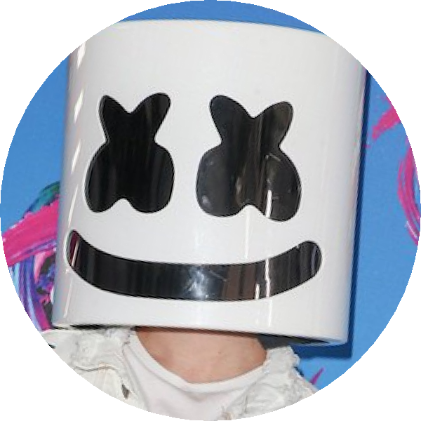 Marshmello - Mask Off Marshmello (600x600), Png Download