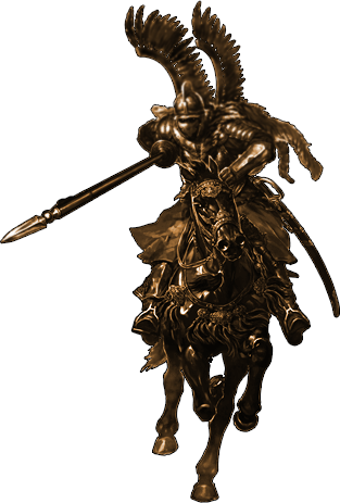 Togniem Left - Winged Hussar (313x463), Png Download