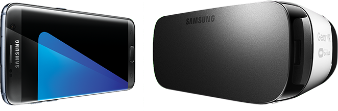 Samsung Gear Vr Now Free With Every Pre-order Of Galaxy - Galaxy S8 Com Oculos (662x218), Png Download