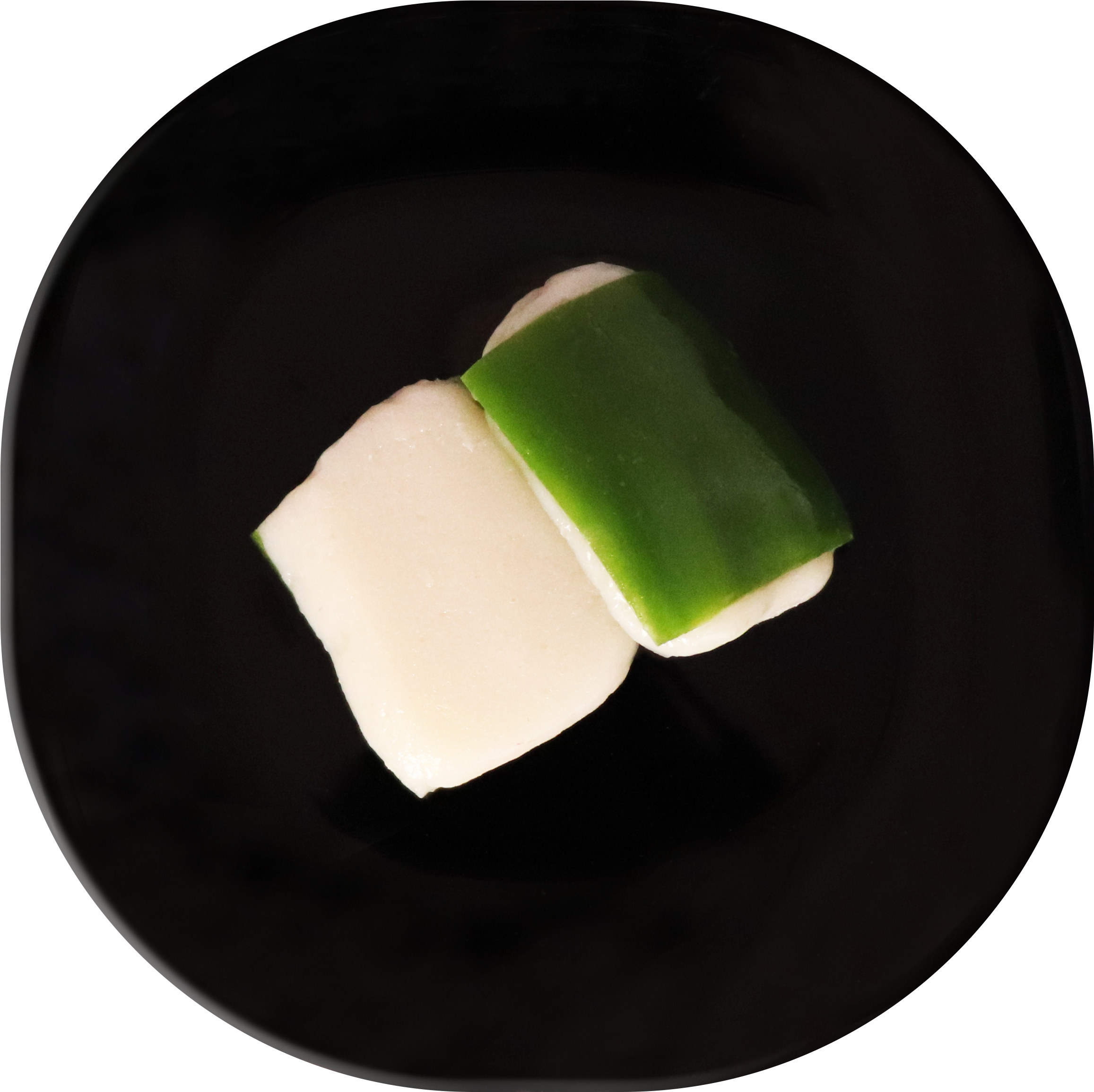 Green Pepper With Fish Paste - Baseball (2574x2590), Png Download