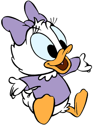 Baby Daisy Duck Png (367x492), Png Download