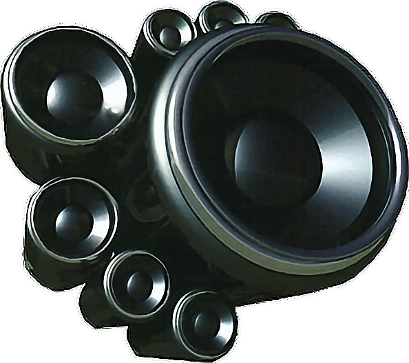 Descargar Gif De Parlantes (594x528), Png Download