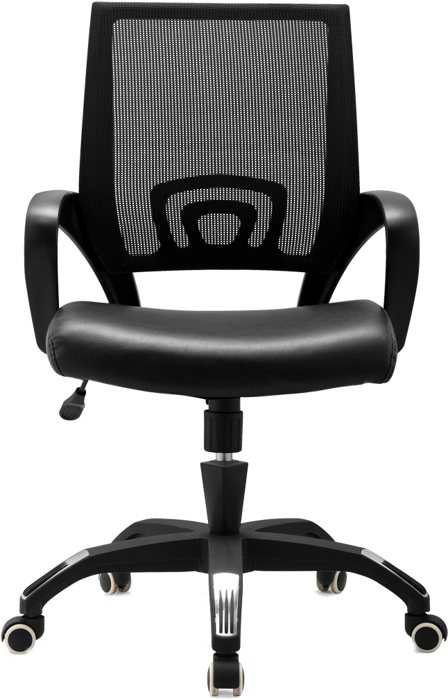Manager Chair B176a01, Net/bonded Leather - World Chair (800x1143), Png Download
