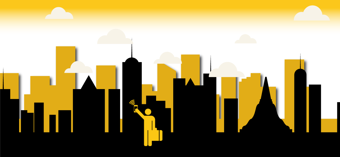 You You All Over The City Enjoy Our Ever Updating List - Skyline Phnom Penh Png (1370x634), Png Download