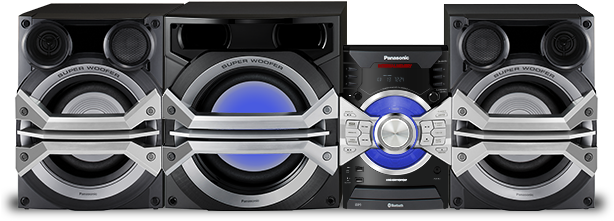 Panasonic Sc-akx58eb-k (613x460), Png Download