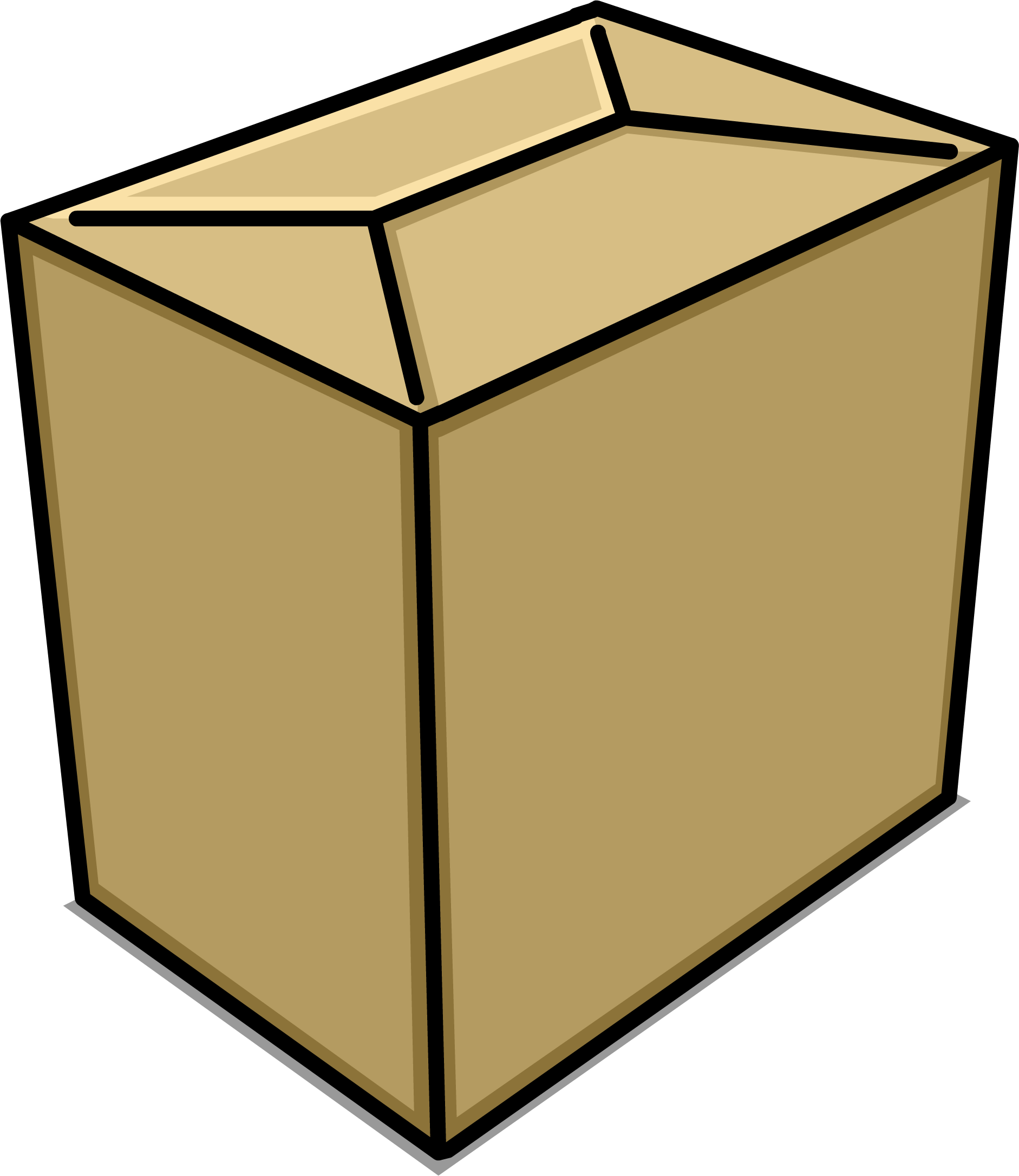 Small Box Sprite 007 - Portable Network Graphics (1882x2173), Png Download