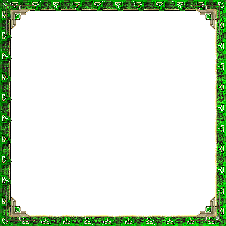 dark green border png