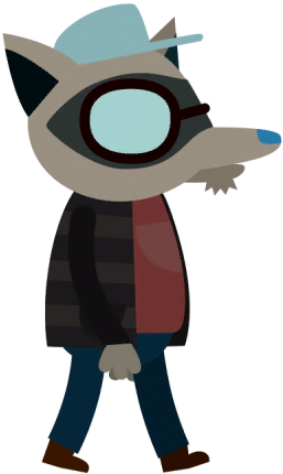 Https - //static - Tvtropes - Org/pmwiki/pub/images/ - Nitw Raccoon (256x511), Png Download