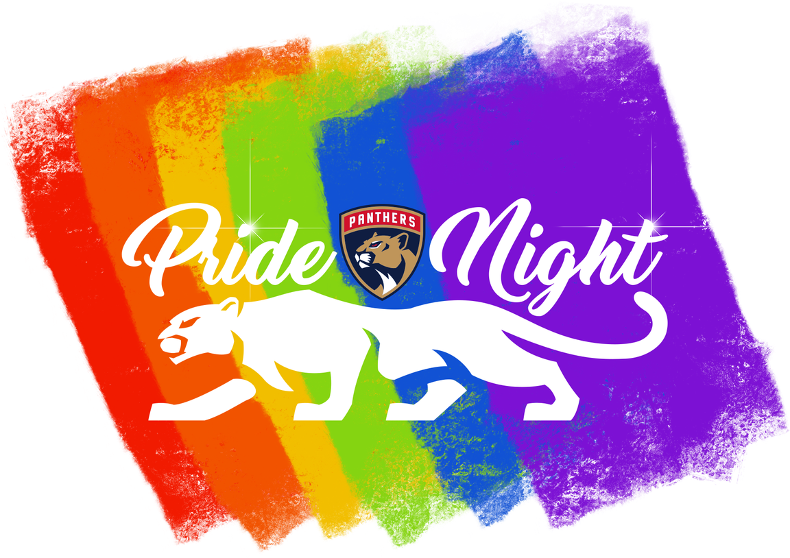 Florida Panthers On Twitter - Florida Panthers Pride Night (1200x899), Png Download