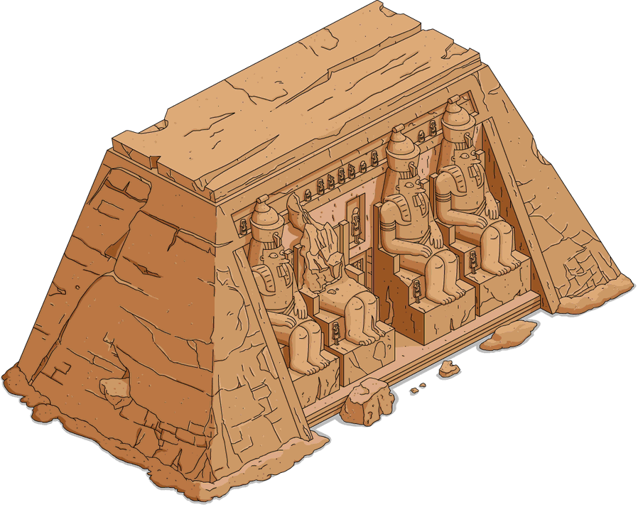 Abu Simbel Temple Menu - Abu Simbel Temples (898x714), Png Download