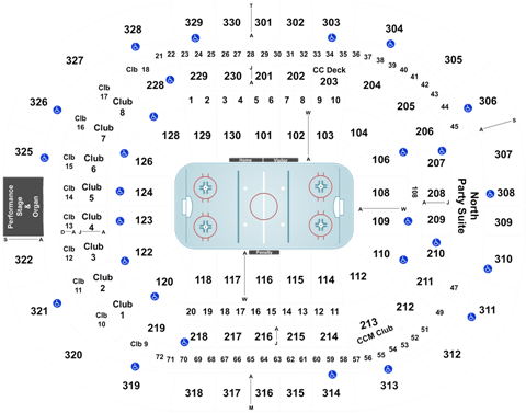 Florida Panthers Tickets - Amalie Arena (525x411), Png Download